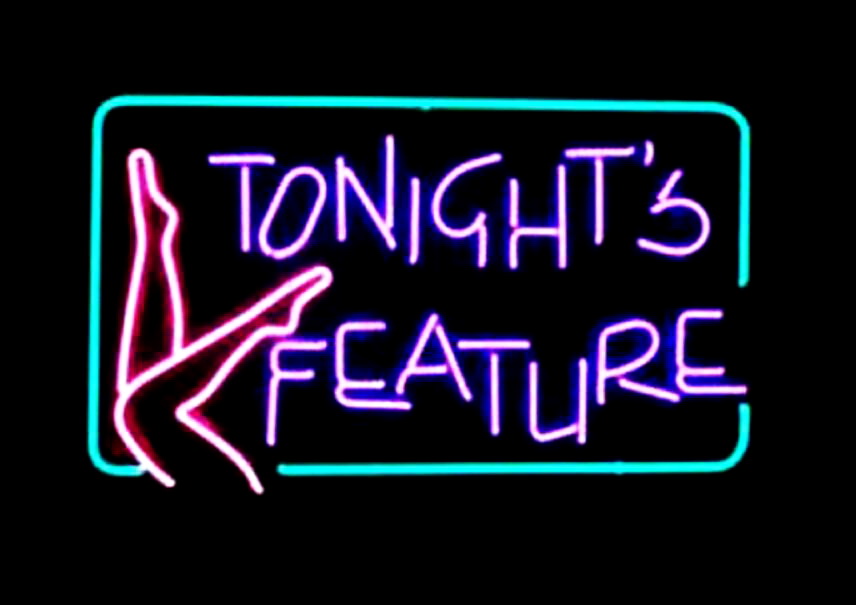 Tonights Feature Neon Sign